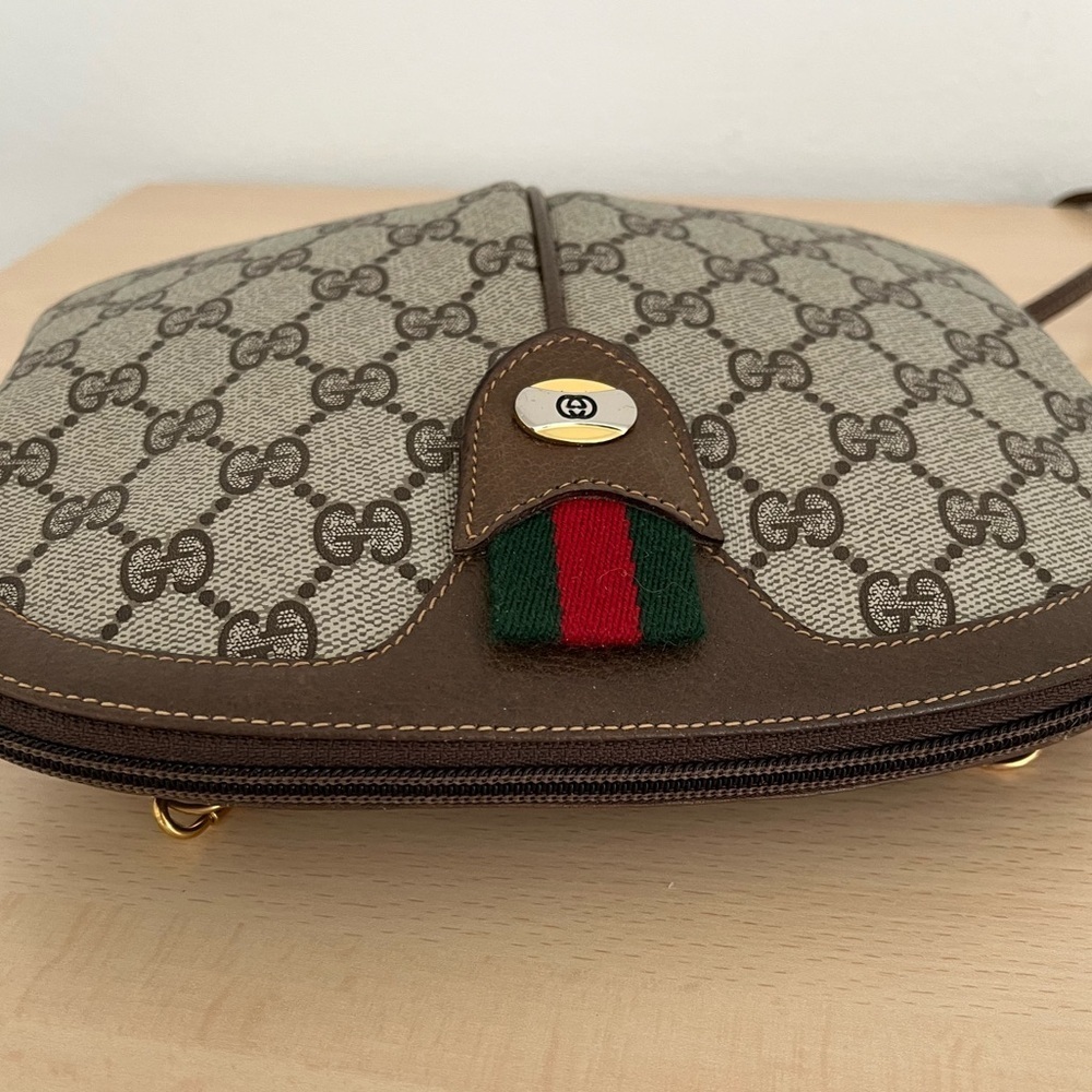 Gucci GG Supreme Ophidia Crossbody Clutch Vintage EUC Circa 1980 - Picture 5 of 17